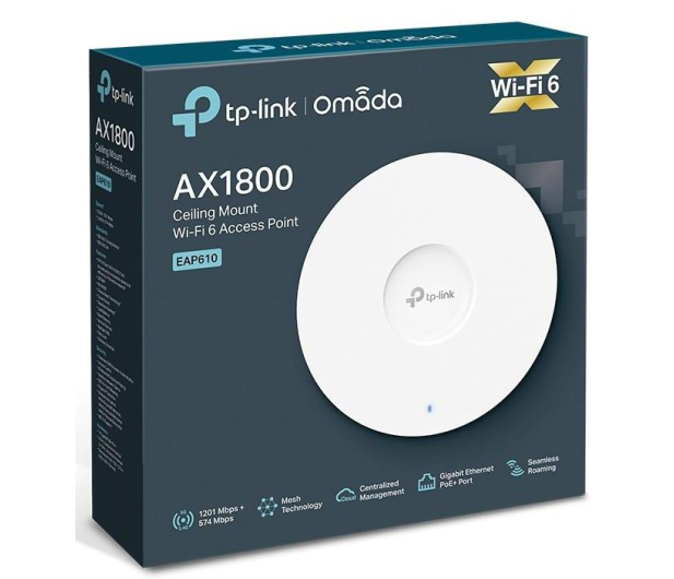 TP-LINK Punkt dostępu EAP610 AX1800 - 709947 - zdjęcie 6